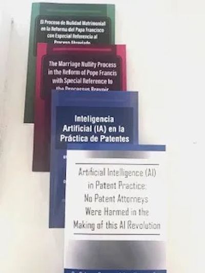 Publications on artificial intelligence and patent practice
